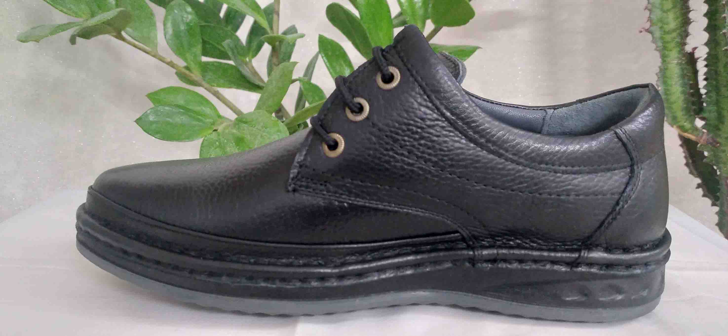 کلارک مردانه  تمام چرم نوبل تبریز بند دار کد 283