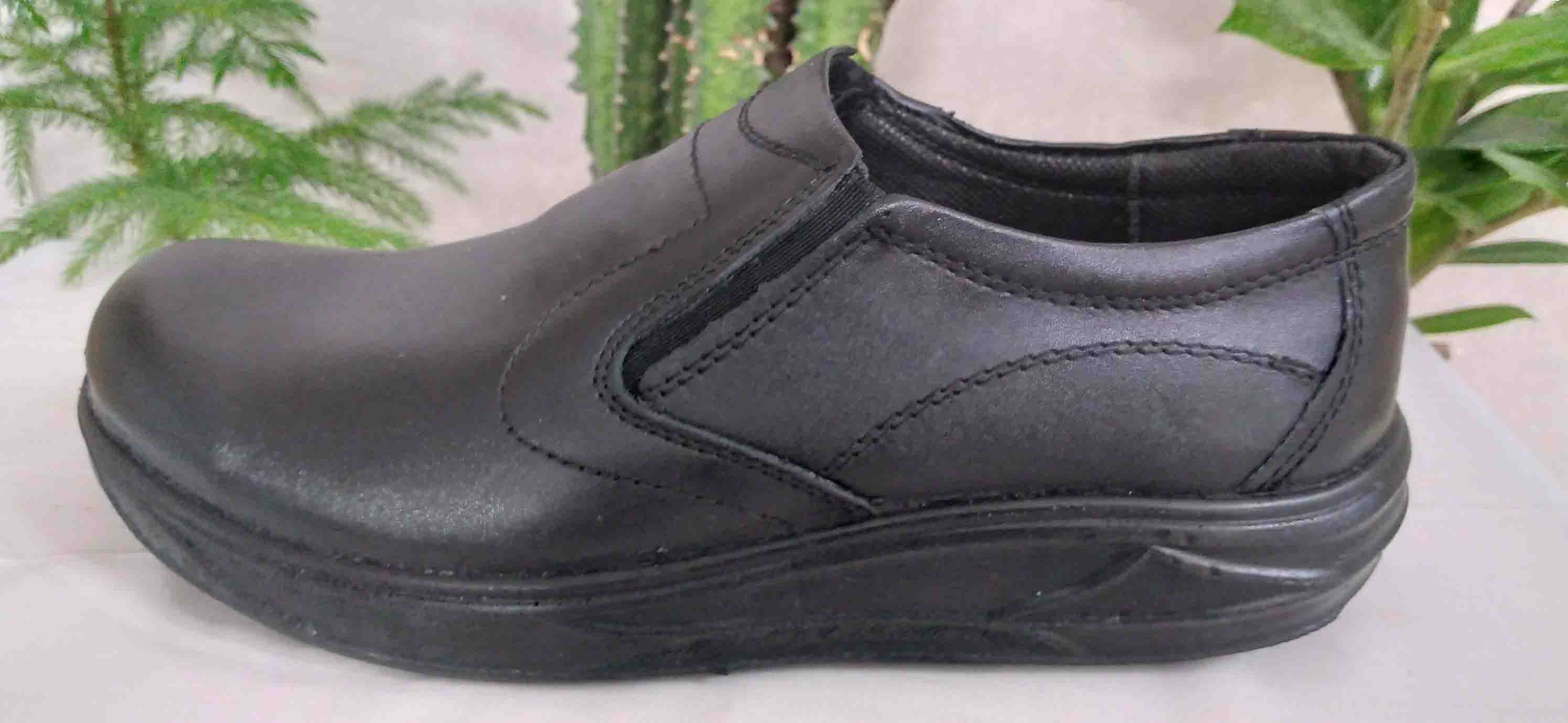 کفش چرم  معمولی مشکی کد 274