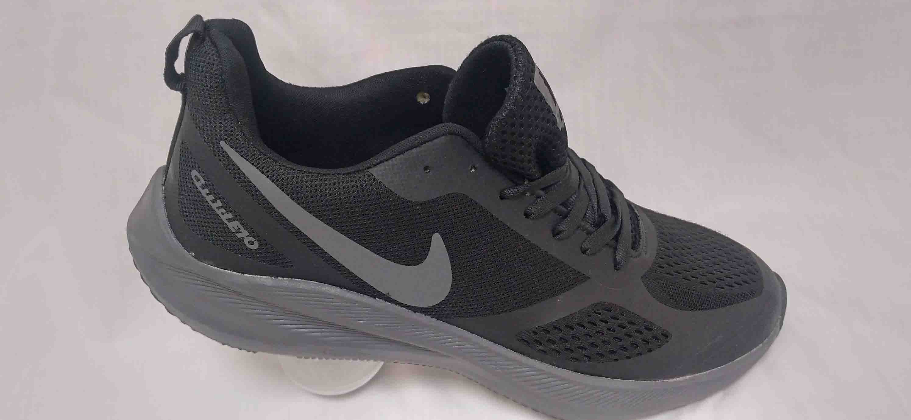 کتونی نایک گاید بزرگ پا رنگ مشکی کد 142