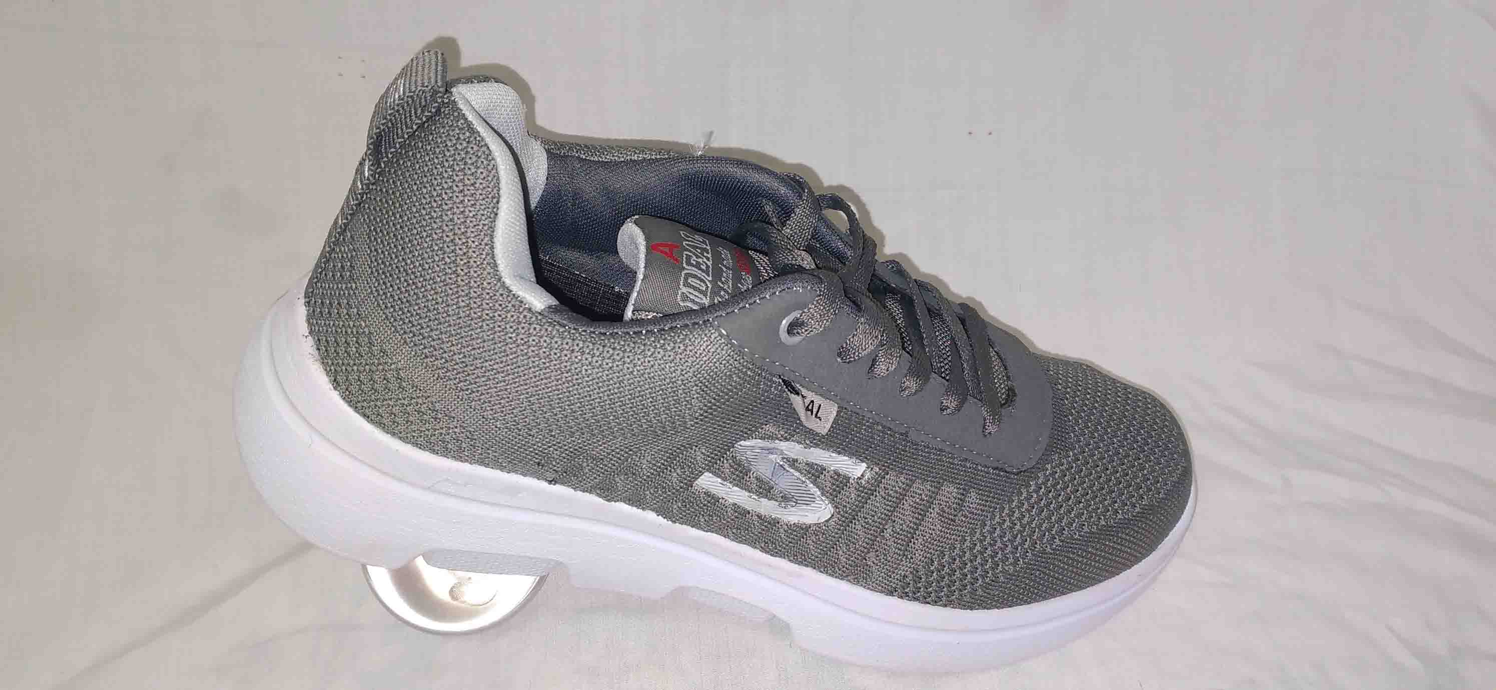 اسکیچرز مردانه طوسی بندار کد 201